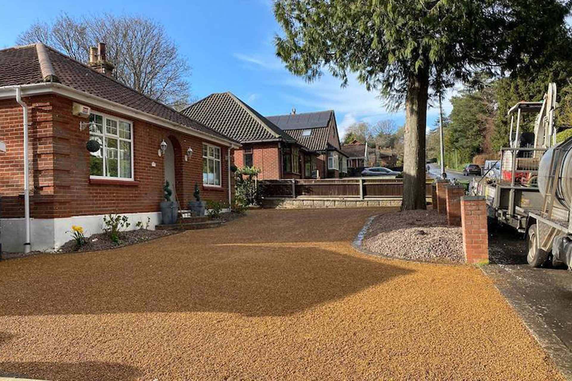 Quality Tar & Chip Driveways in Parish